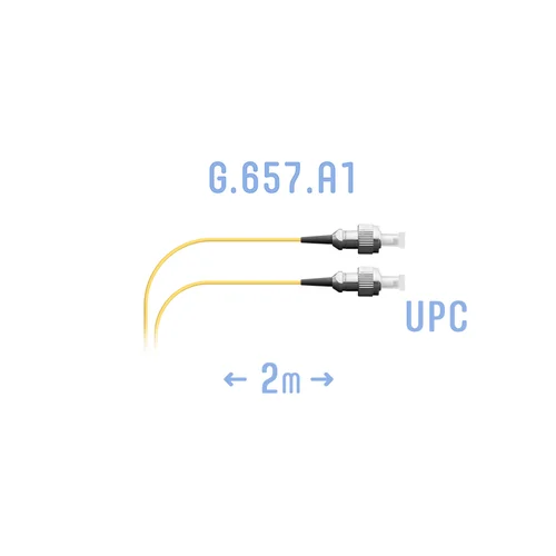 Шнур монтажный оптический FC/UPC SM G.657.A1 3 метра